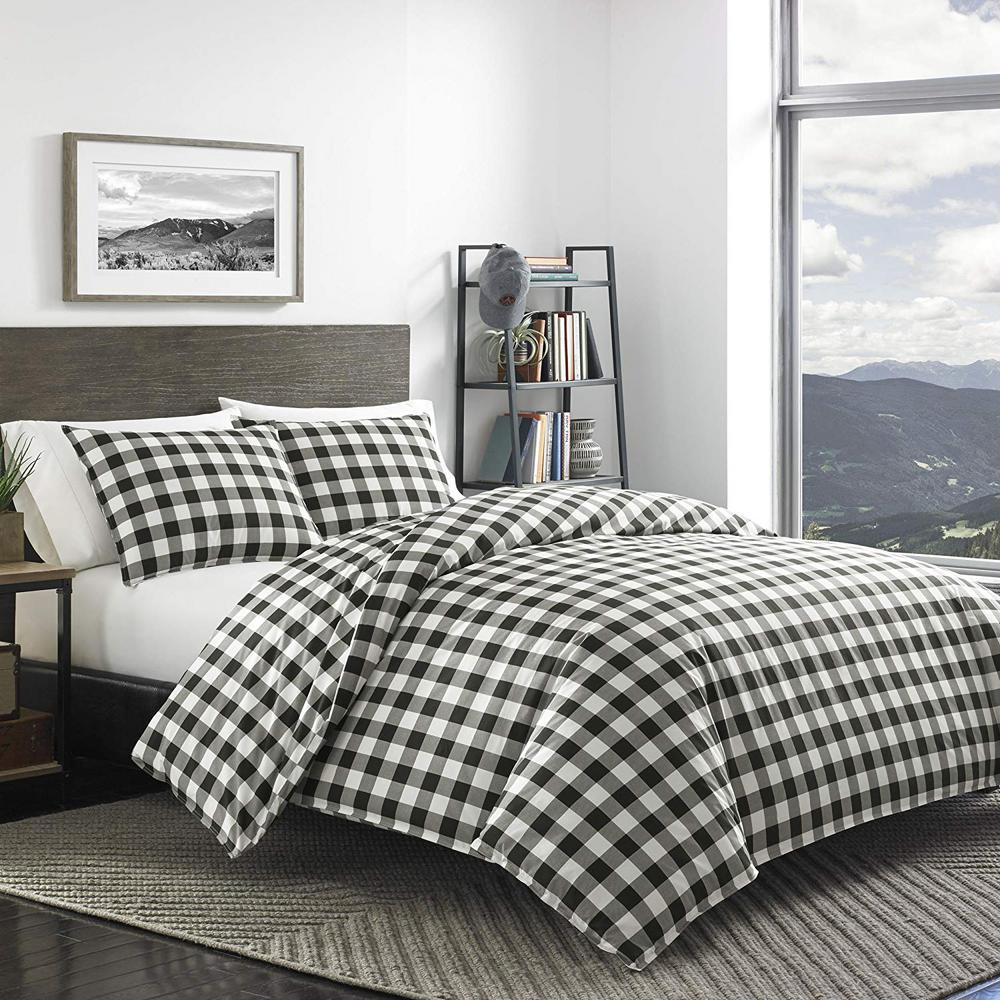 Eddie Bauer Mountain 3Piece Black King Comforter Set223964 The Home