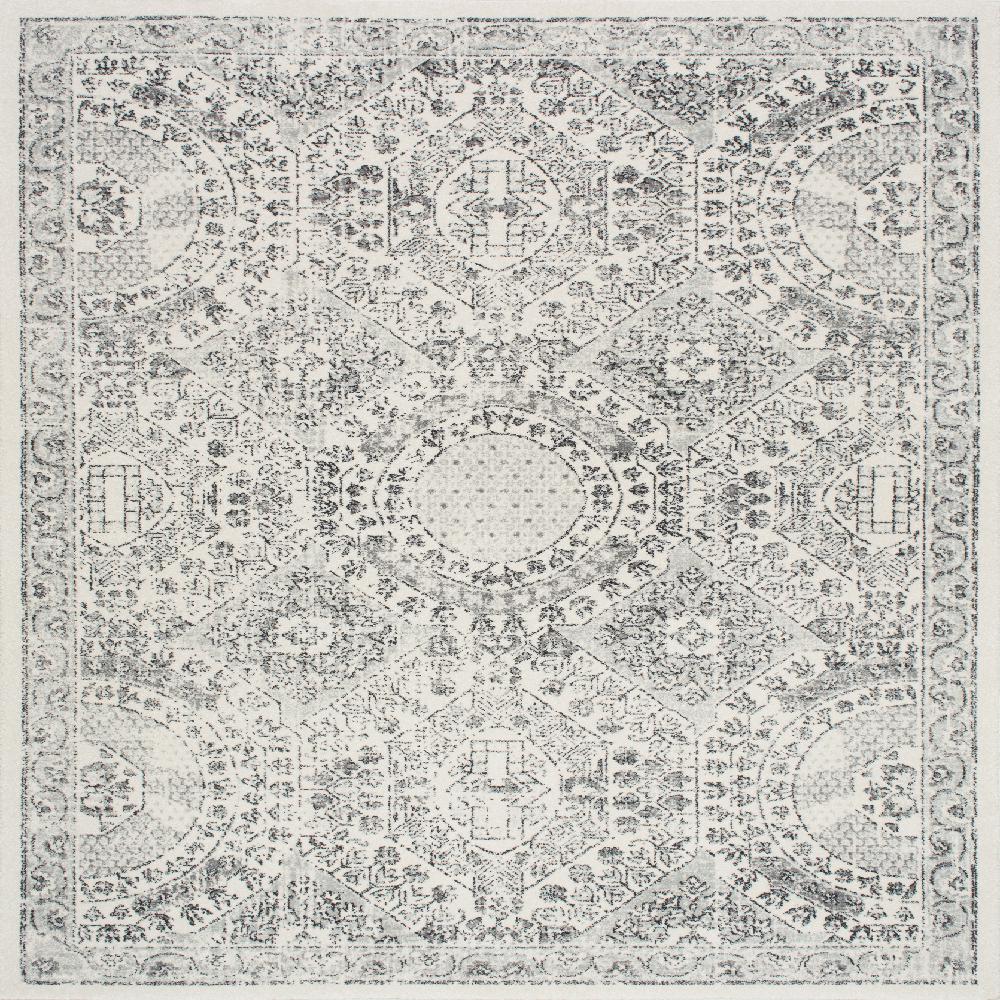nuLOOM Vintage Minta Gray 8 ft. x 8 ft. Square Area RugRZBD30AS808
