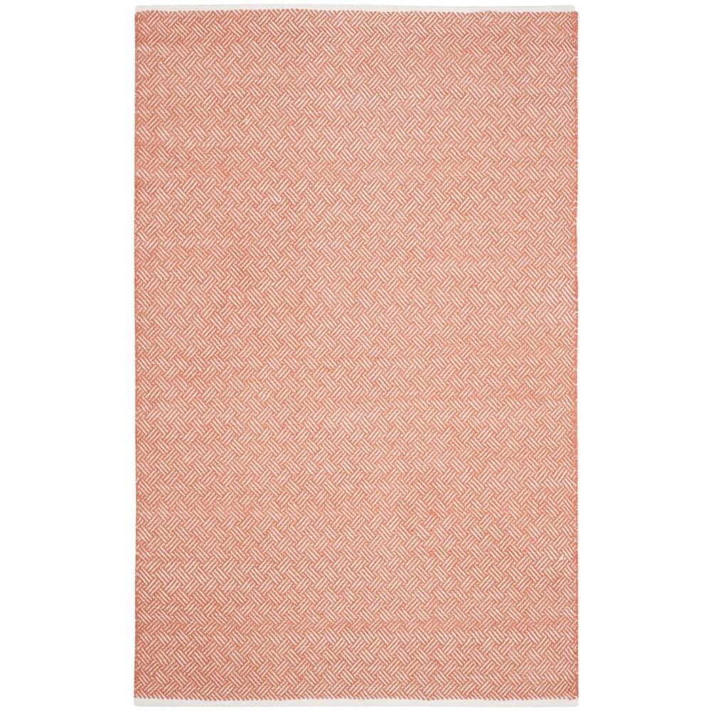 Safavieh Boston Orange 5 Ft X 8 Area Rug Bos680c The Home Depot