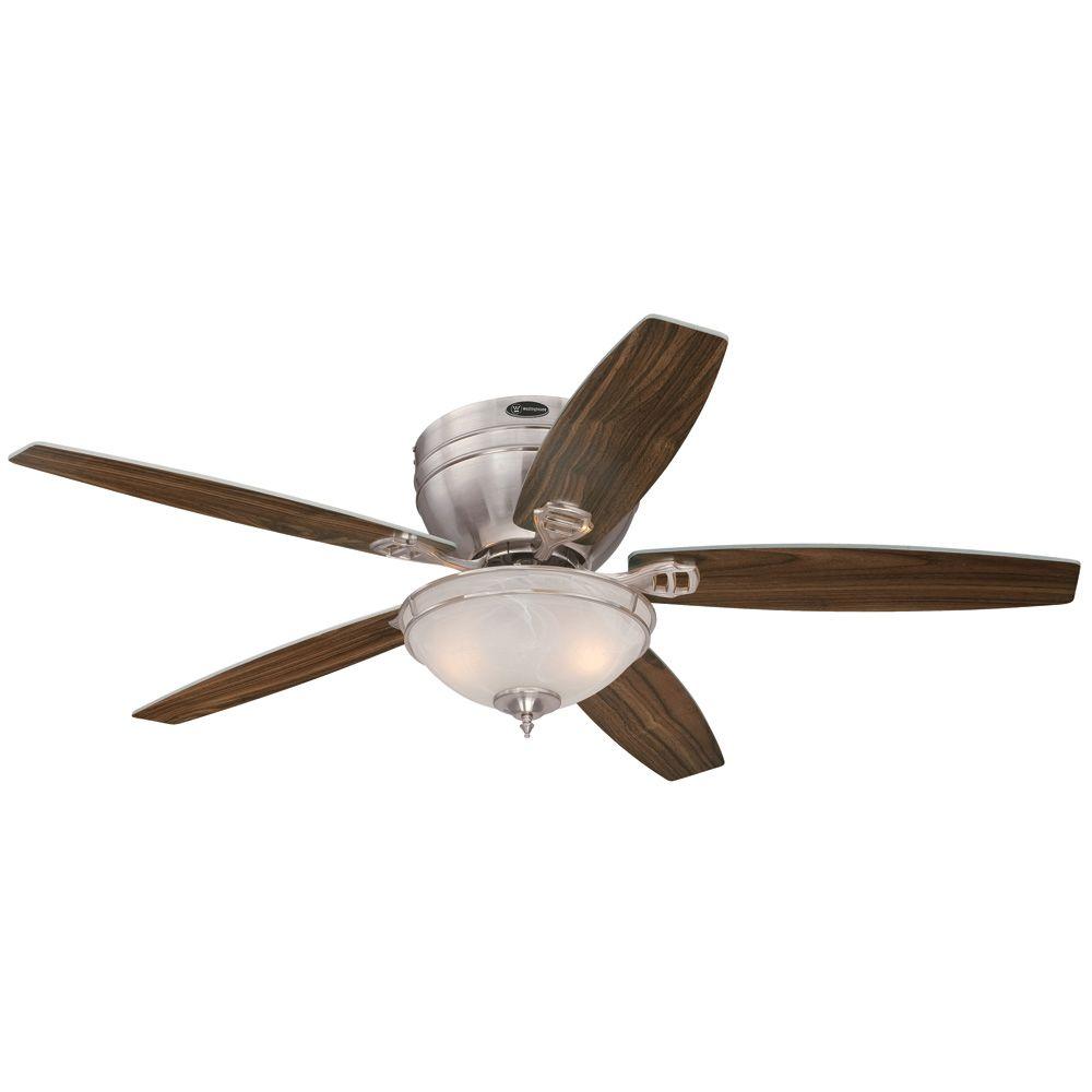 Westinghouse Carolina 52 in. Brushed Nickel Indoor Ceiling Fan7200100