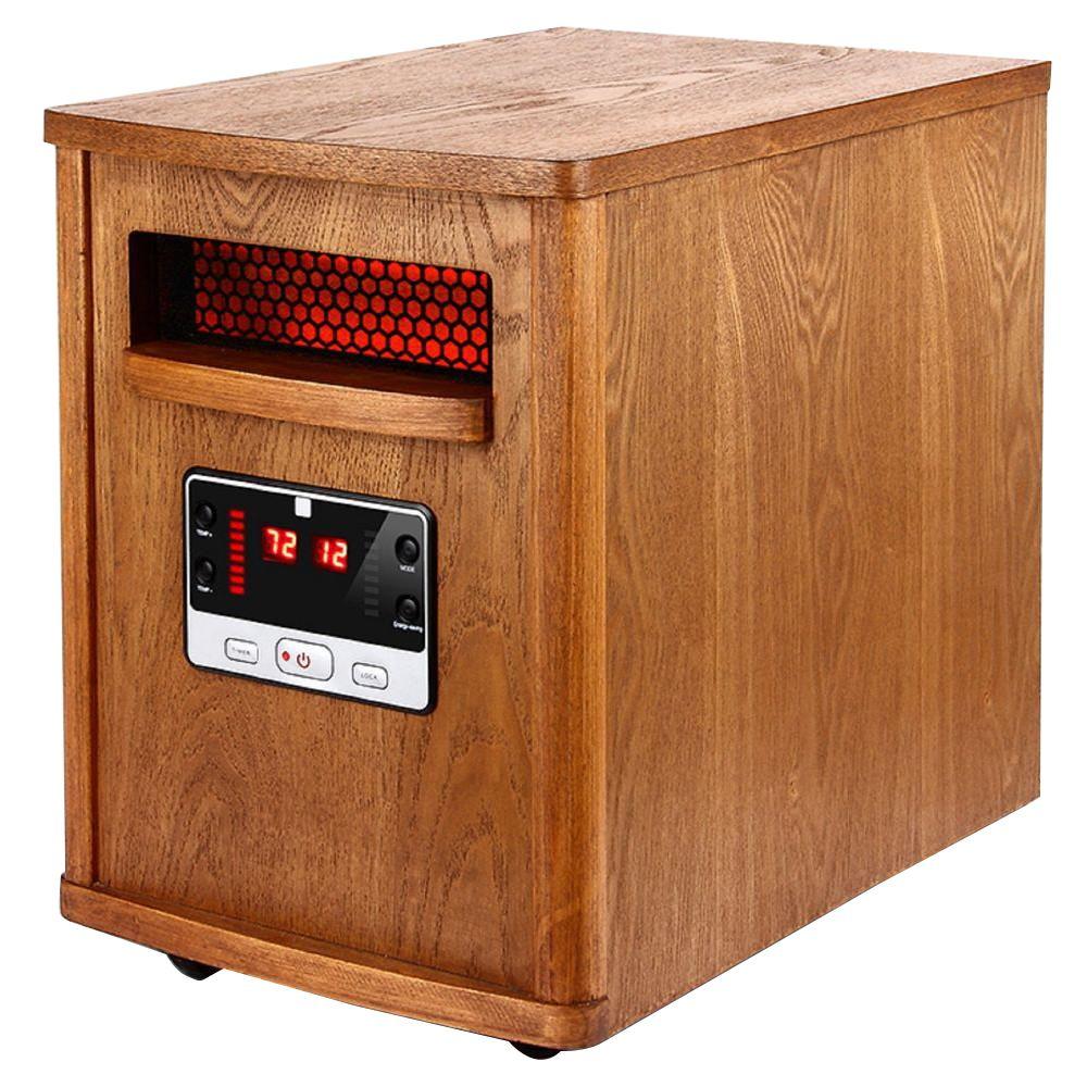 Optimus 1000Watt to 1500Watt Quartz Infrared Heater With RemoteH8121