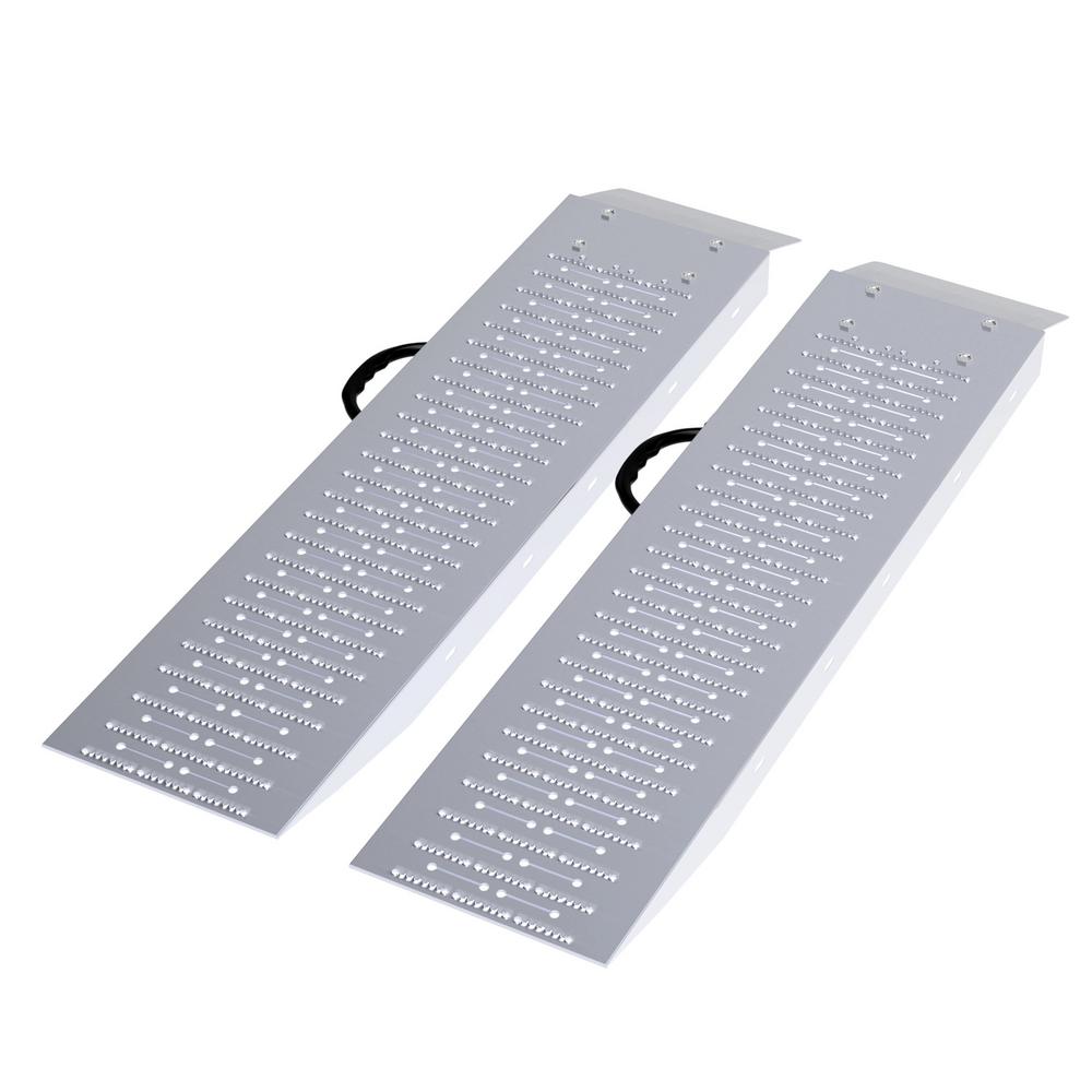 Steel Lawn Mower Ramps Riding Mower & Tractor Attachments The