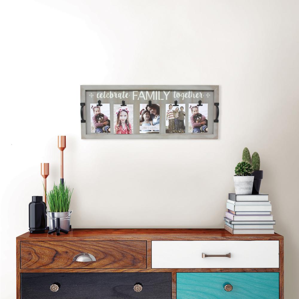 Collage Frame Picture Frames Home Decor The Home Depot