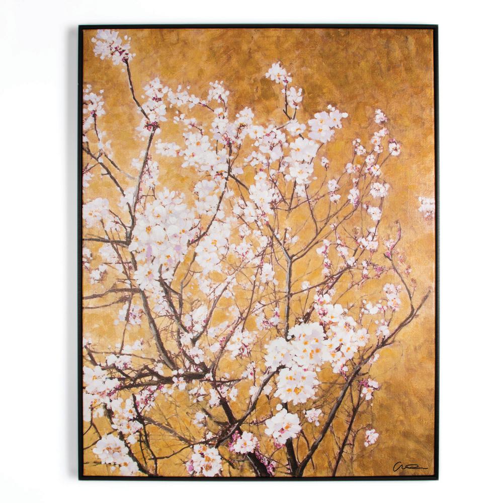 Graham Brown 35 In X 28 Oriental Blossom Framed Graham Brown 35 In X 28 Oriental Blossom Framed