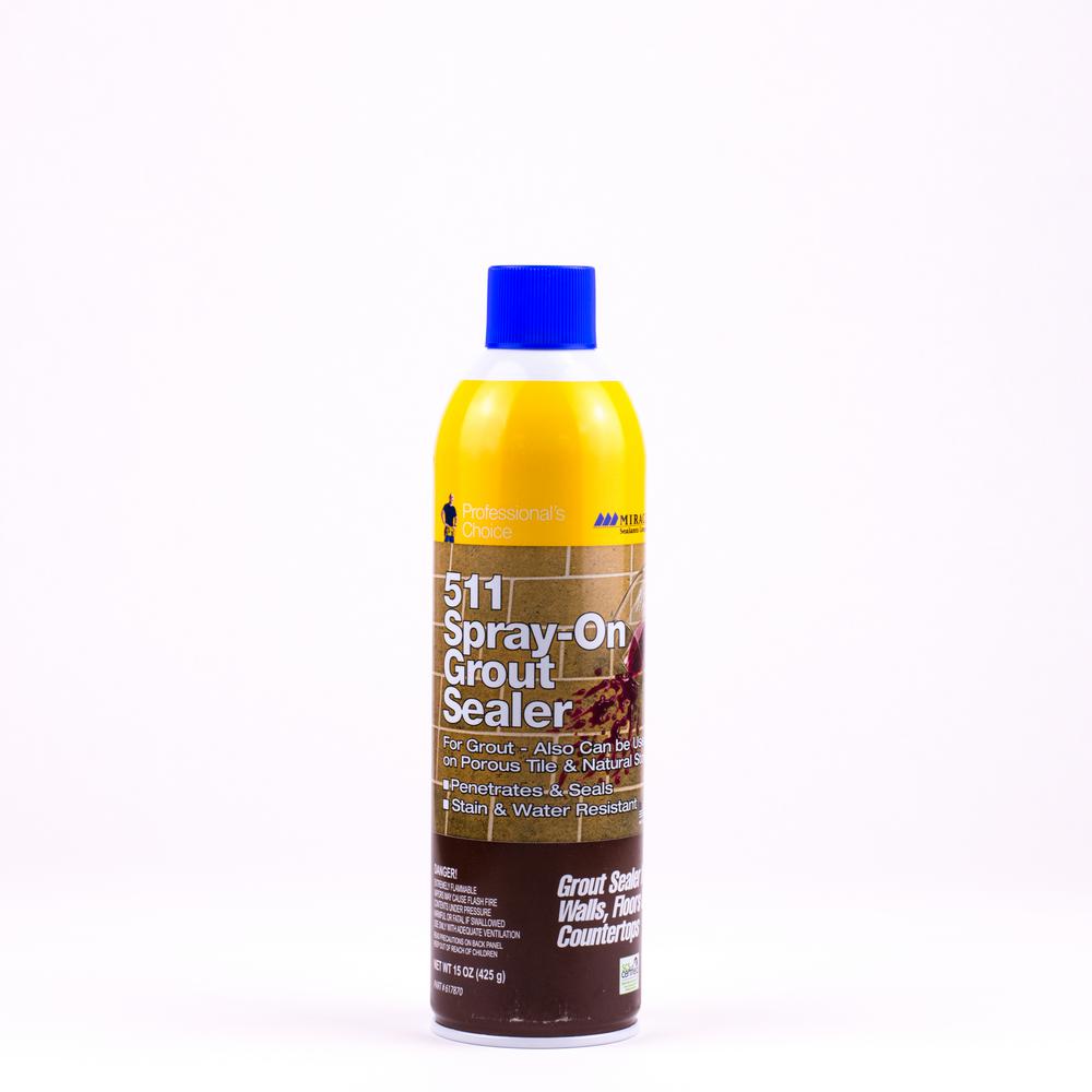 Miracle Sealants 15 Oz 511 Spray On Grout Sealer Grtslraerocs The Home Depot - Shower Tile Grout Sealer Home Depot Miracle Sealants 15 Oz 511 Spray On Grout Sealer Grtslraerocs The Home Depot - Shower Tile Grout Sealer Home Depot