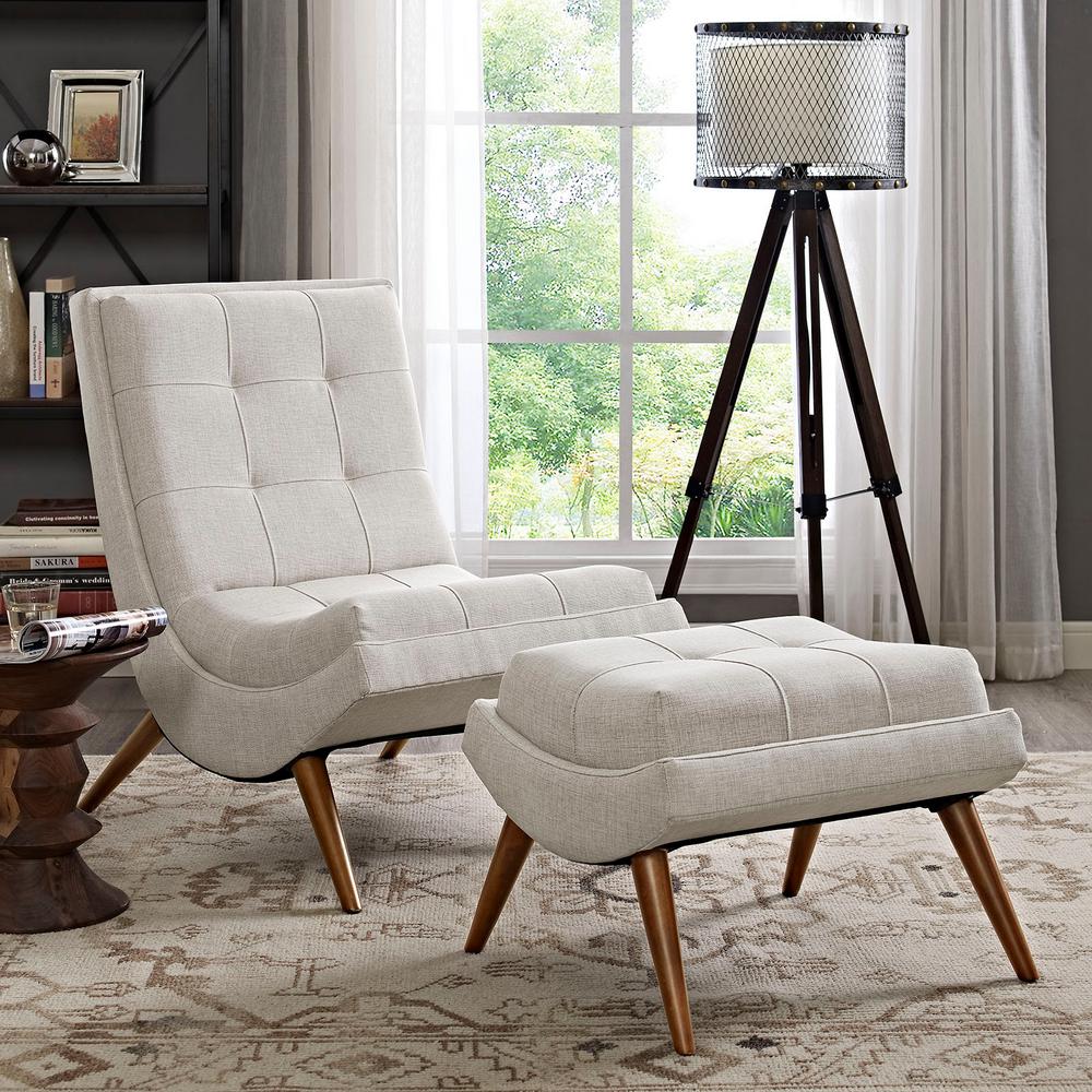 Modway Ramp Sand Upholstered Fabric Lounge Chair Set Eei 2143 San Modway Ramp Sand Upholstered Fabric Lounge Chair Set