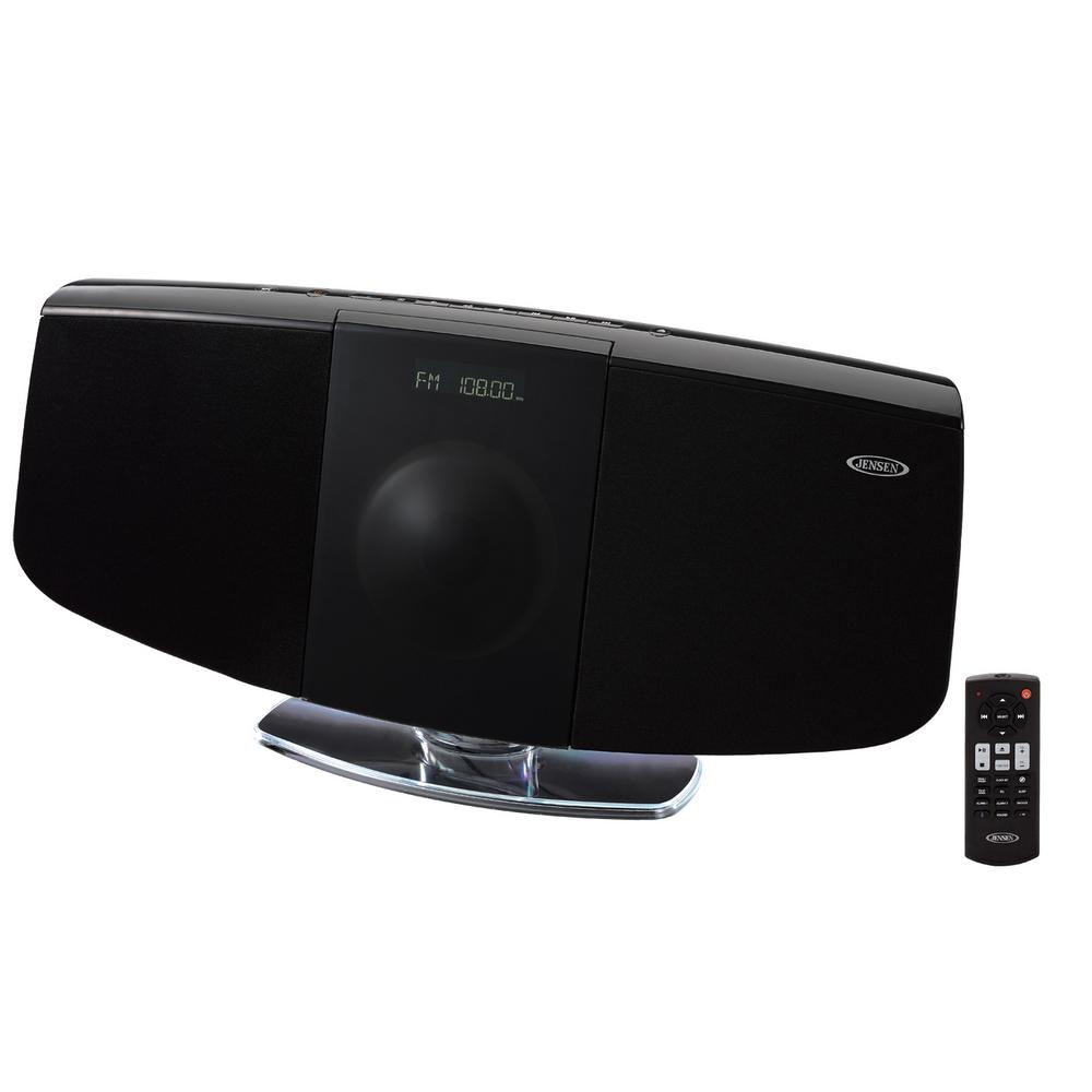 Jensen Jbs 350 Bluetooth Wall Mountable Music System With Cd