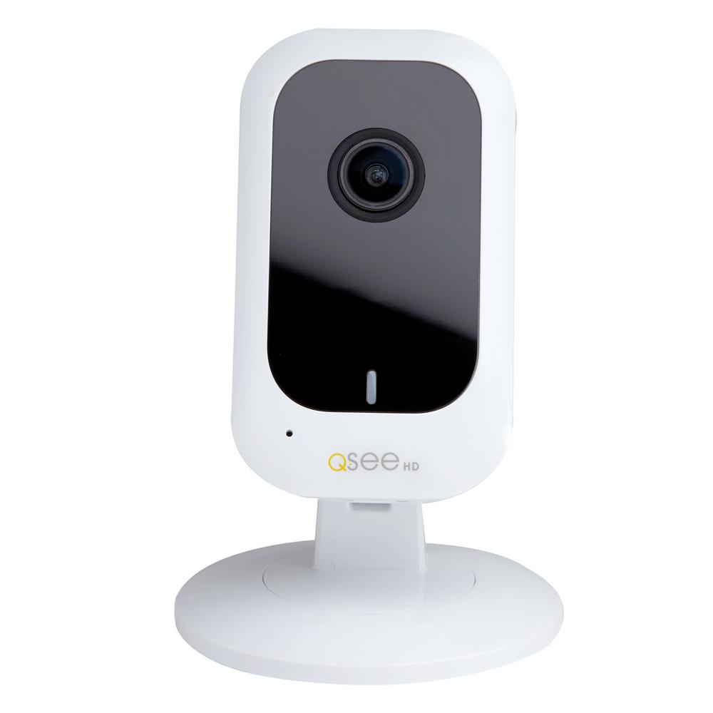 Q-SEE Wired 3MP Wi-Fi IP Standard Surveillance Camera with ...