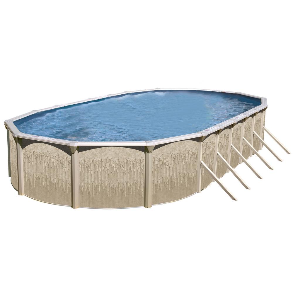 Galveston 30 Ft X 15 52 In Oval Above Ground Pool Kit Galveston 30 Ft X 15 52 In Oval Above Ground Pool