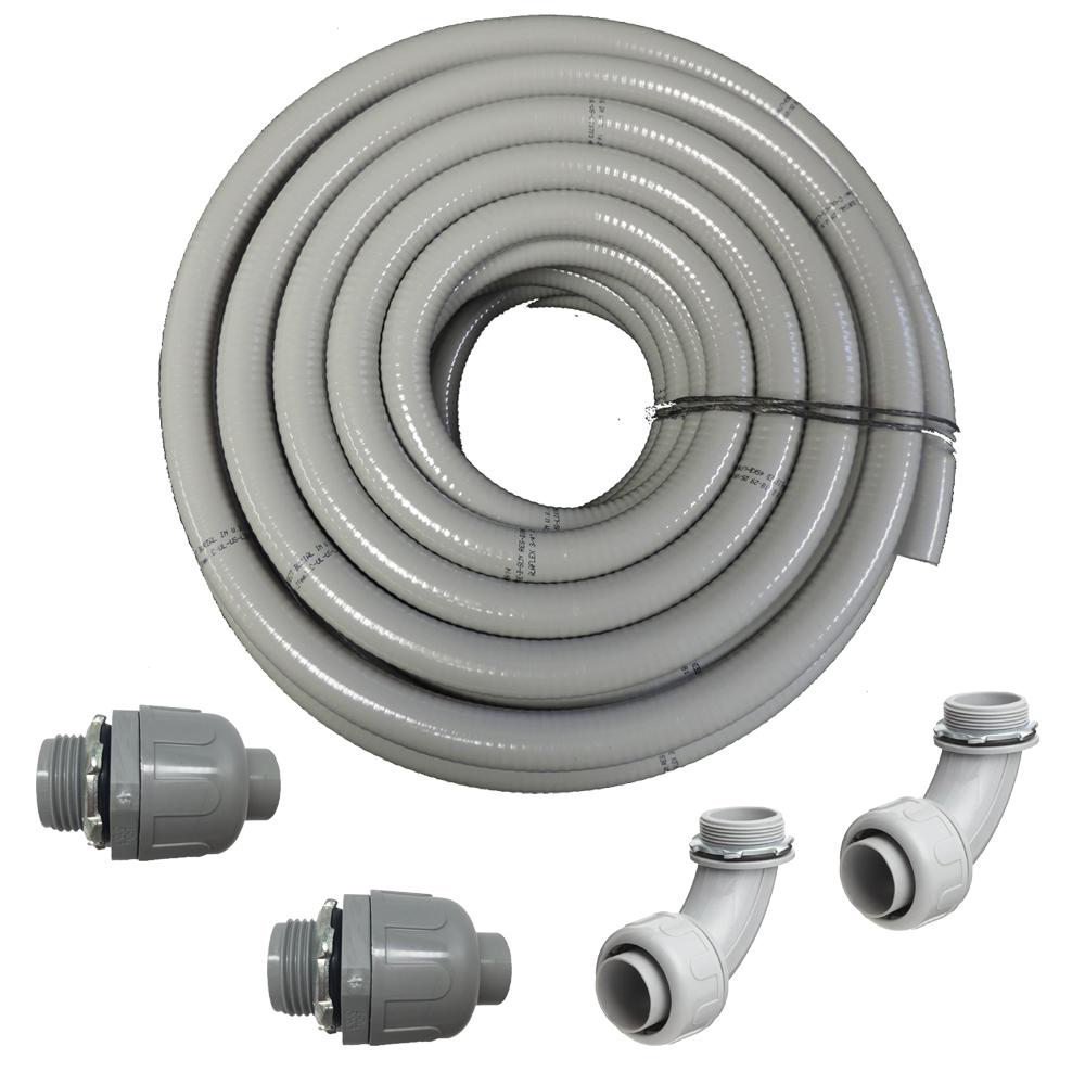 Afc Cable Systems Liquid Tight 3 8 X 100 Ft Non Metallic Conduit 6001 30 00 The Home Depot