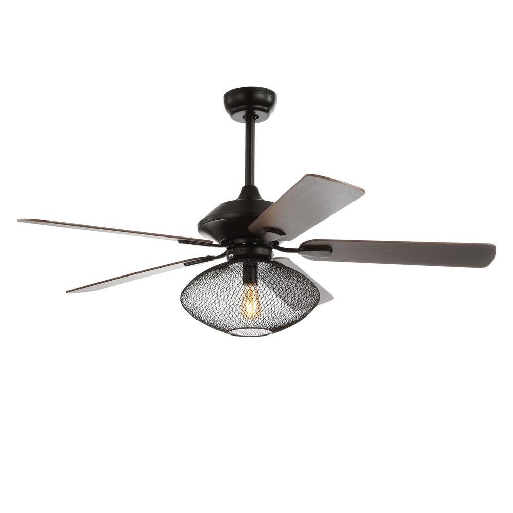 mid century ceiling fan with light