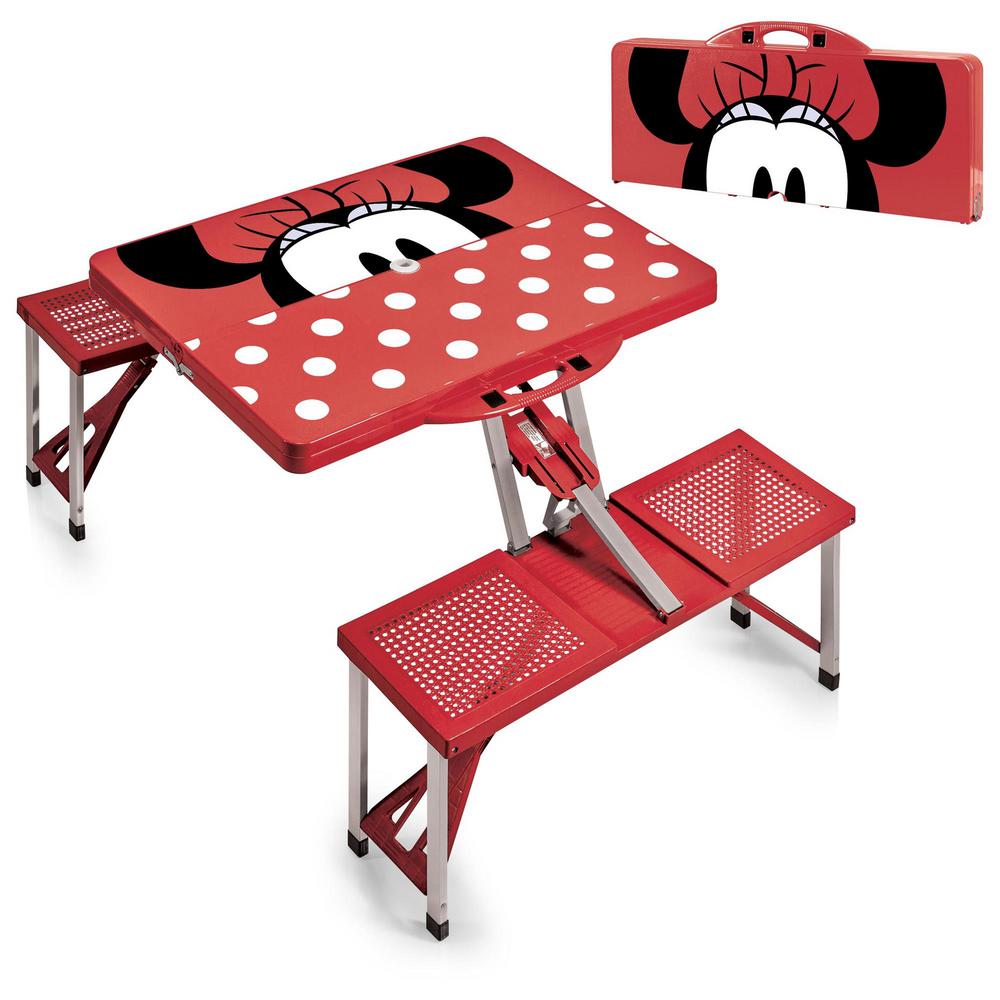 minnie mouse folding table and chair set