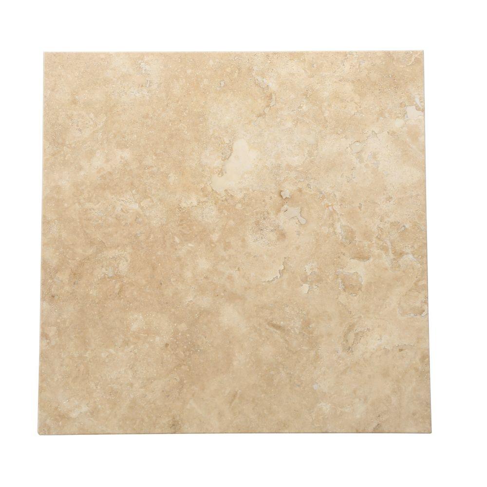 Travertine Tile Natural Stone Tile The Home Depot