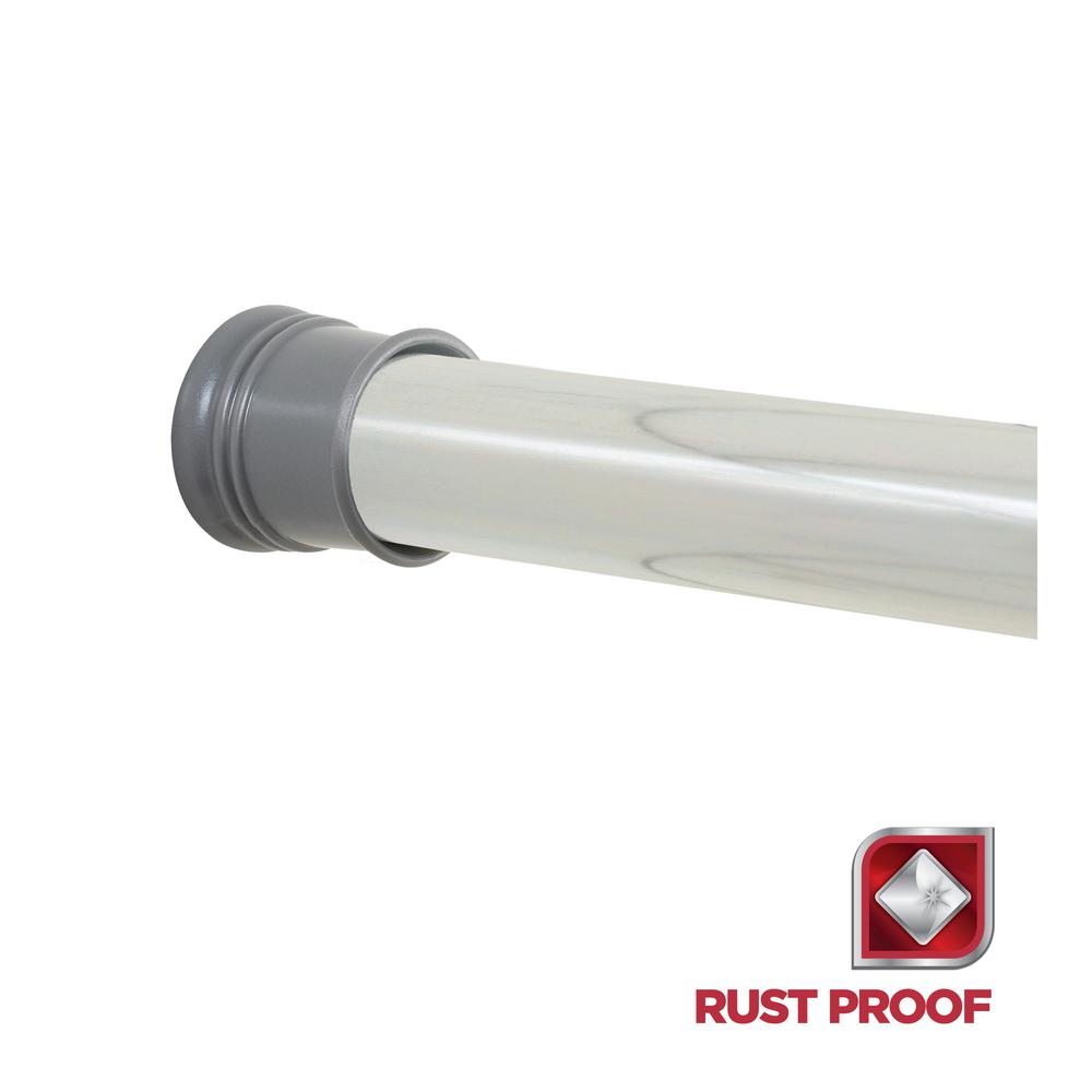 Glacier Bay Rustproof 27 In 40 Aluminum Adjule Tension No Aluminum Adjule Tension No Tools