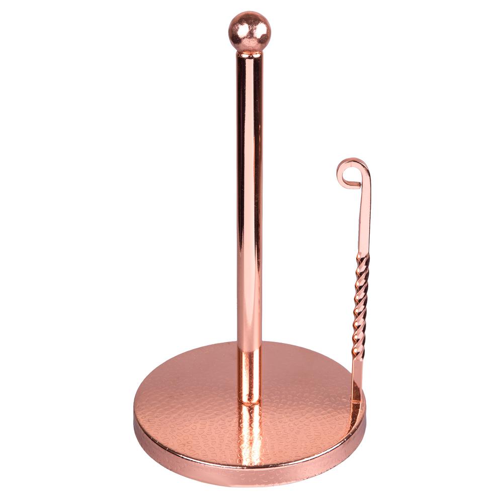 copper paper towel stand