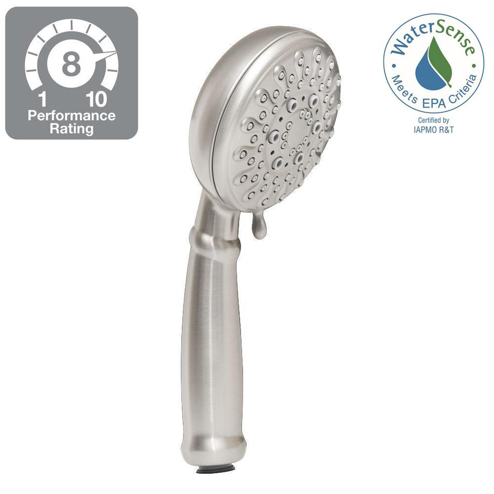 Moen Banbury 5 Spray Handshower In Spot Resist Brushed Nickel Moen Banbury 5 Spray Handshower In Spot Resist Brushed Nickel