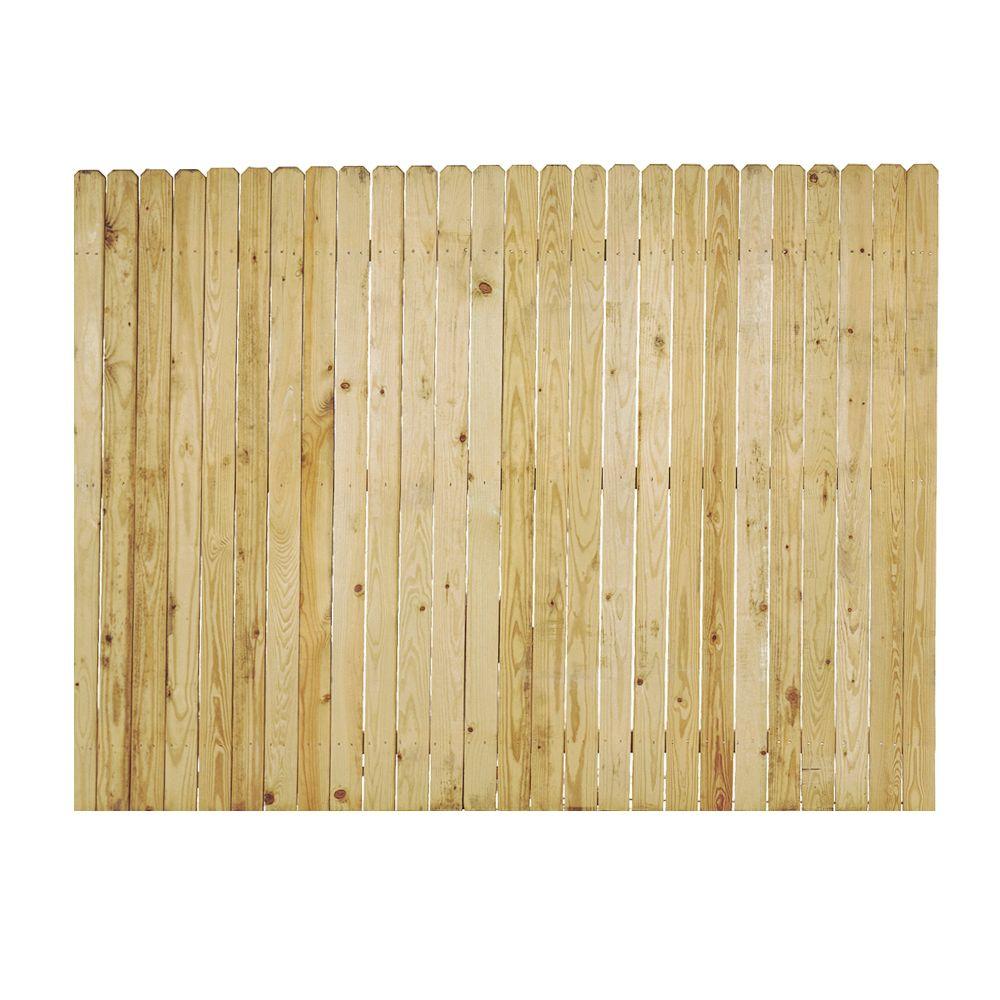 wood fence panel