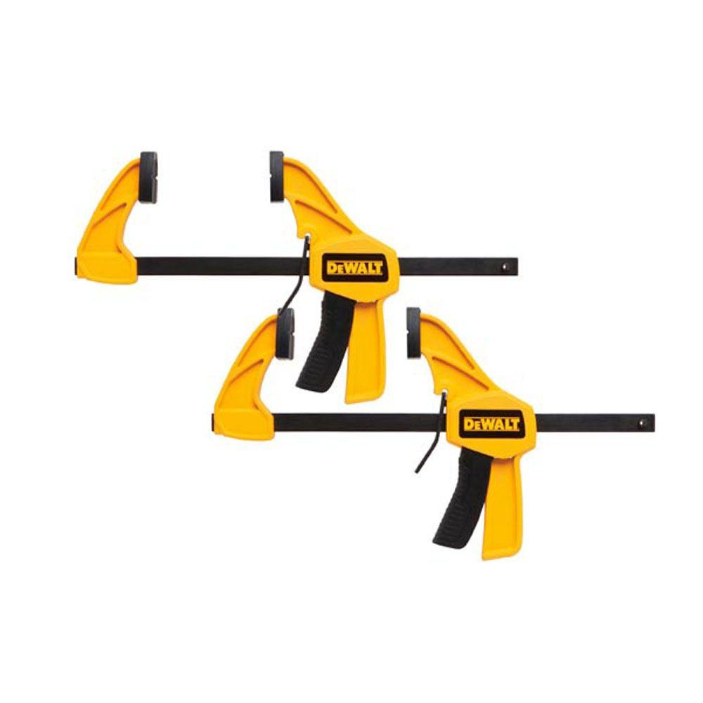 DEWALT 6 in. Medium Trigger Clamp (2Pack)DWHT83149 The Home Depot