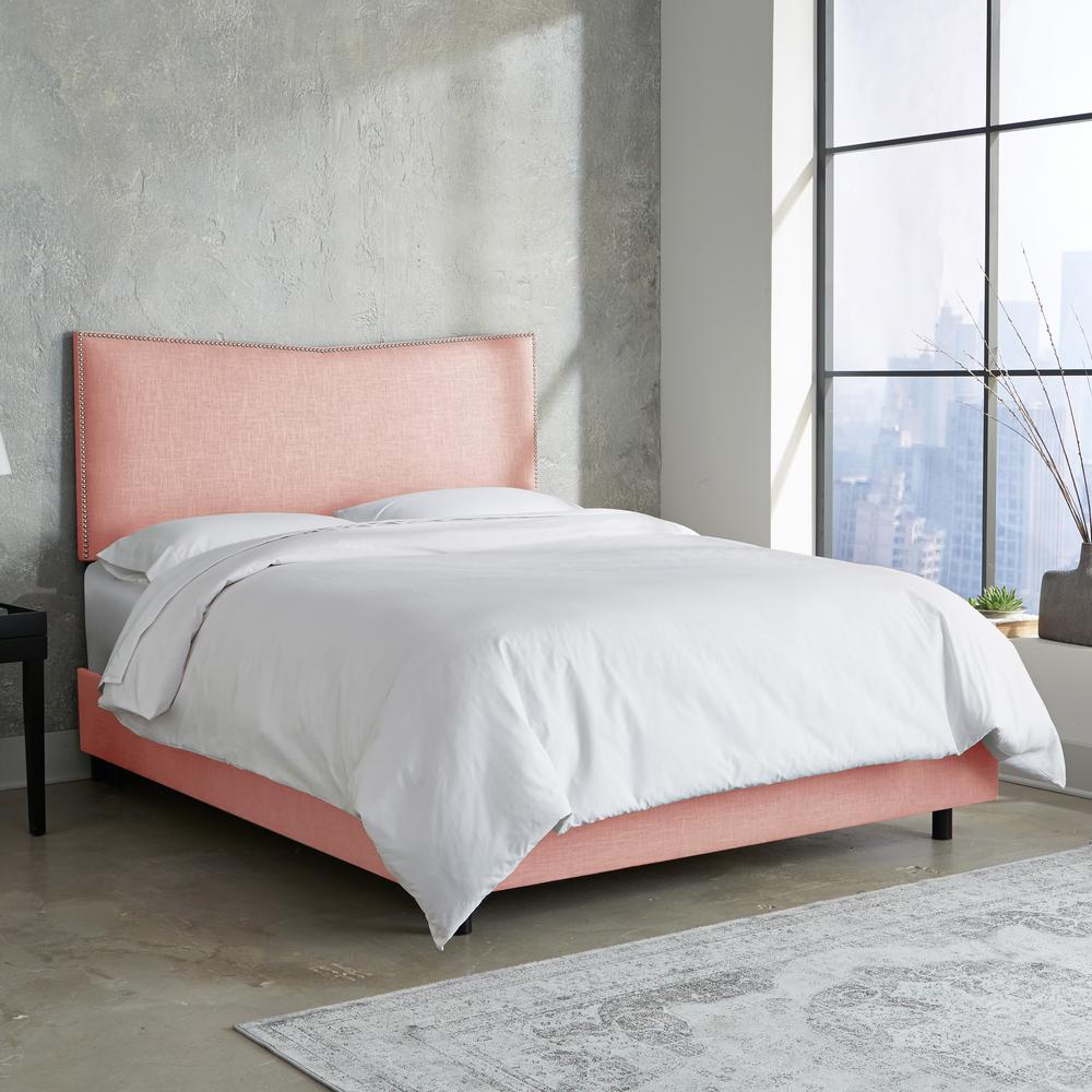 Linen Petal Queen Nail On Bed 2842nbbedpwlnpt The Home Depot Linen Petal Queen Nail On Bed