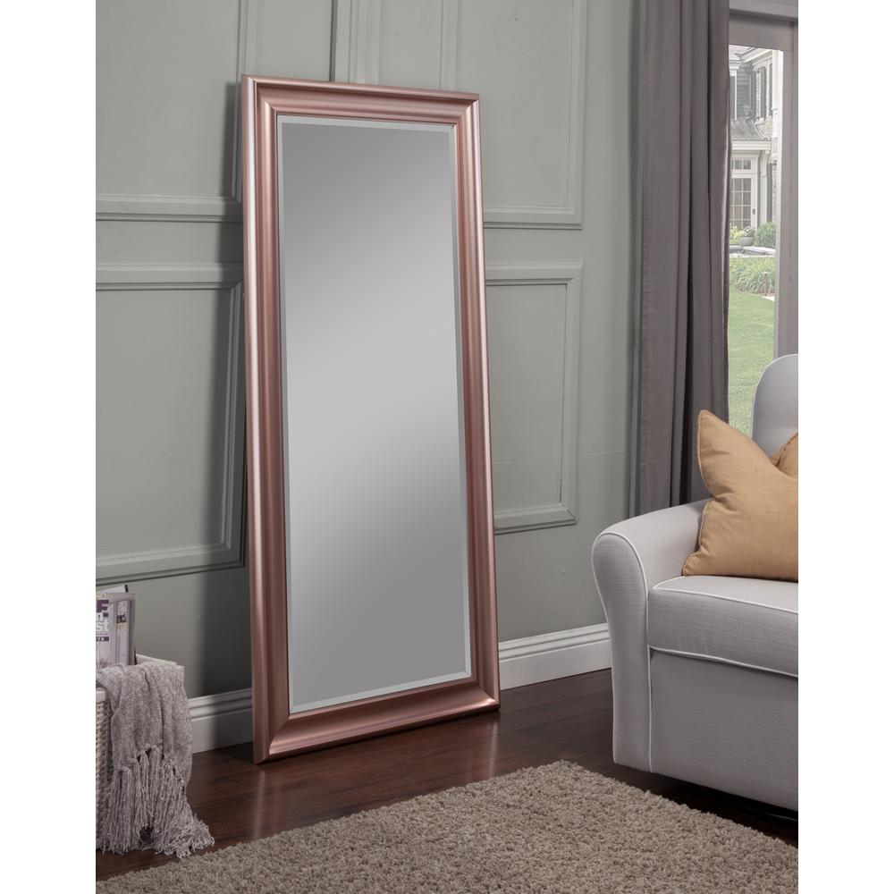Sandberg Furniture Rose Gold Full Length Leaner Floor Mirror