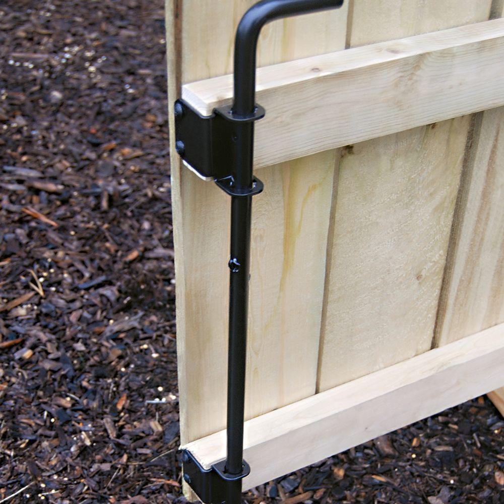 Drop Rod Gate Latches & Locks Gate Hardware The Home Depot