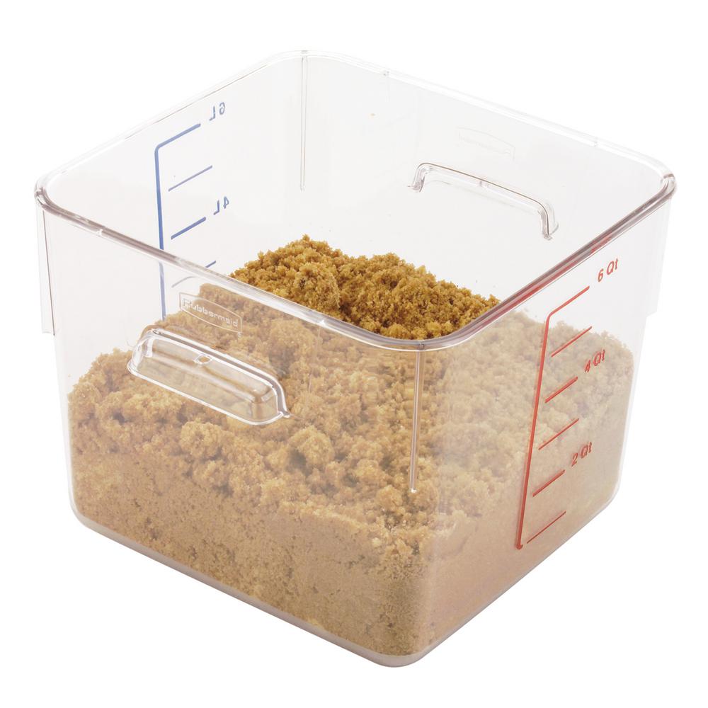 UPC 086876044003 product image for Rubbermaid Commercial Products 1.5 Gal. Space Saving Container | upcitemdb.com