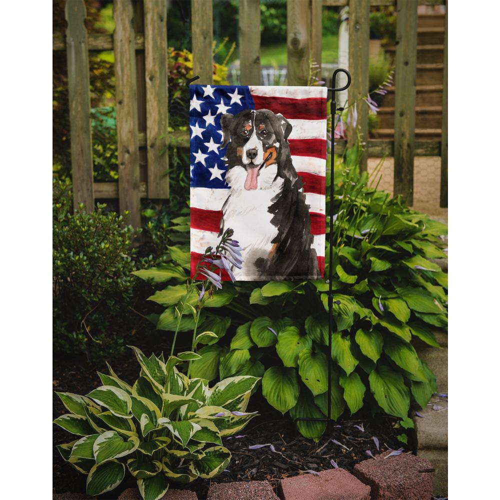 multicolor Carolines Treasures BB3319BIB USA Patriotic Bernese Mountain Dog Baby Bib 10 x 13