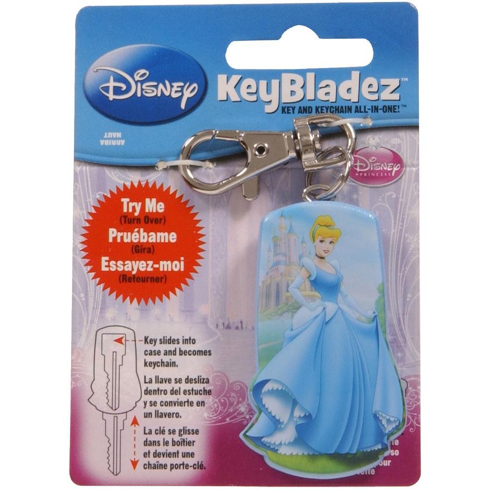 The Hillman Group Key Bladez 66 Blank Disney Princesses Key and Keychain AllinOne87477 The