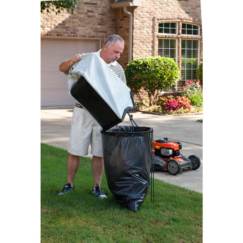 Garden Trash Bag Holder Garden Design Ideas