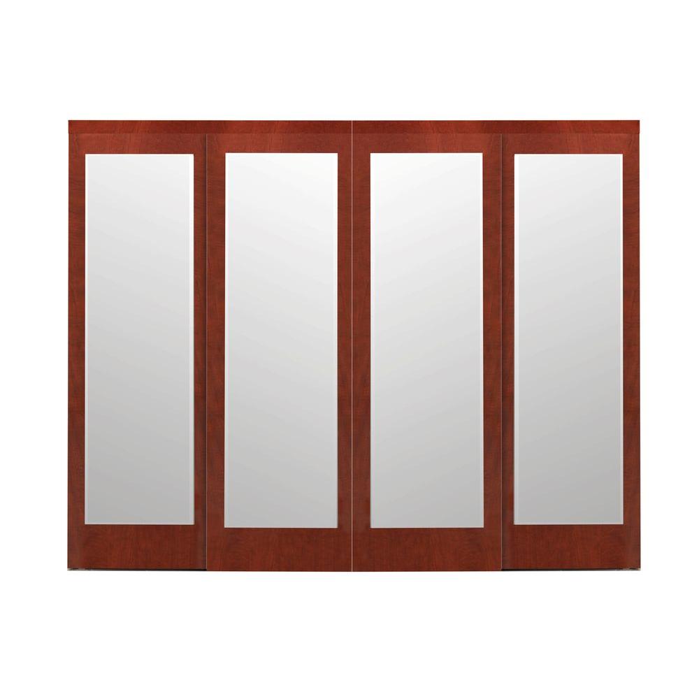 Impact Plus 144 In X 84 In Mir Mel Cherry Mirror Solid Core Mdf