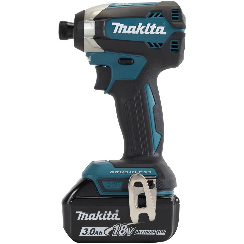 MAKITA Impact Driver Kit + Battery 18Volt LithiumIon Cordless Charger