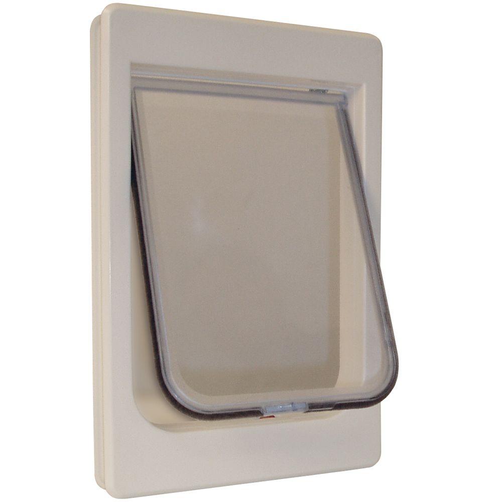 Ideal Pet 7 5 In X 10 5 In Large Chubby Kat Pet Door With Rigid Flap