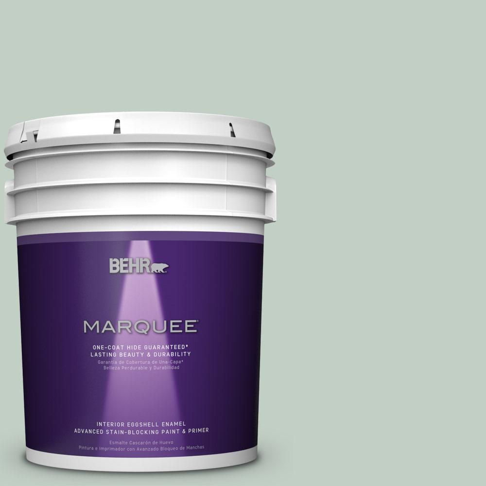 BEHR MARQUEE 5 gal. PPU1113 Frosted Jade OneCoat Hide Eggshell
