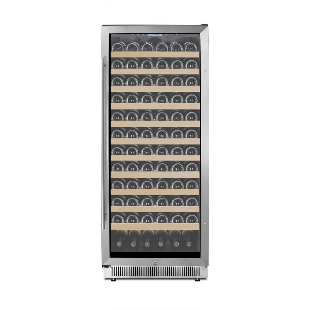 Summit Appliance 24 in. 127Bottle Builtin Wine CellarSWC1127B The Home Depot