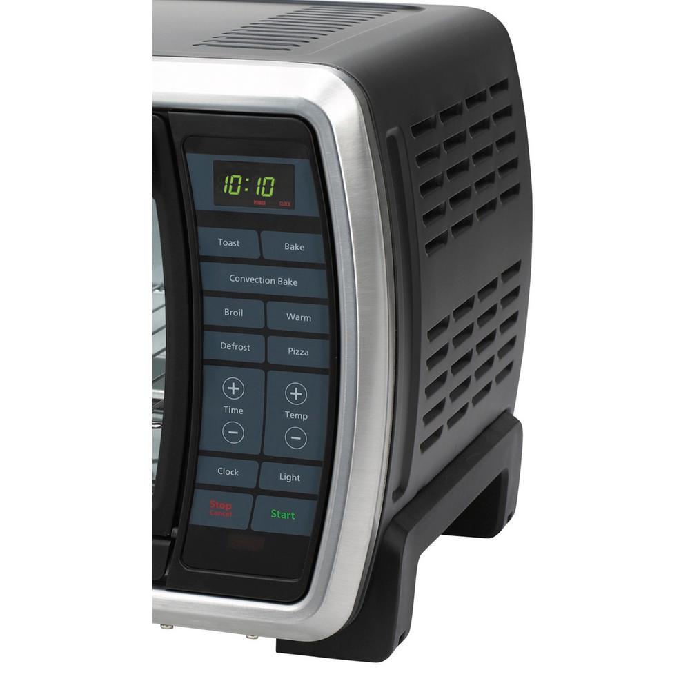 Oster Black Toaster Oven TSSTTVMNDG001 The Home Depot