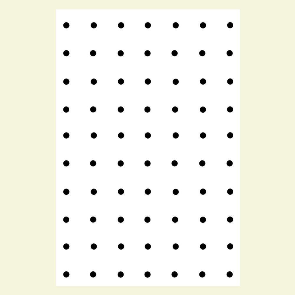 Pegboard White Panel 3/16 in. x 4 ft. x 8 ft.; Actual 0.155