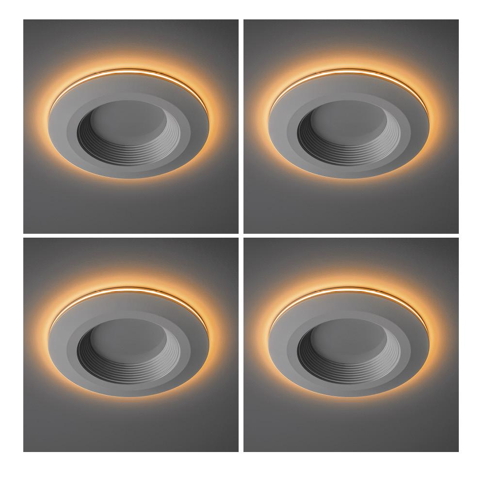 Commercial Electric 4 in. Selectable CCT Integrated LED Recessed Light