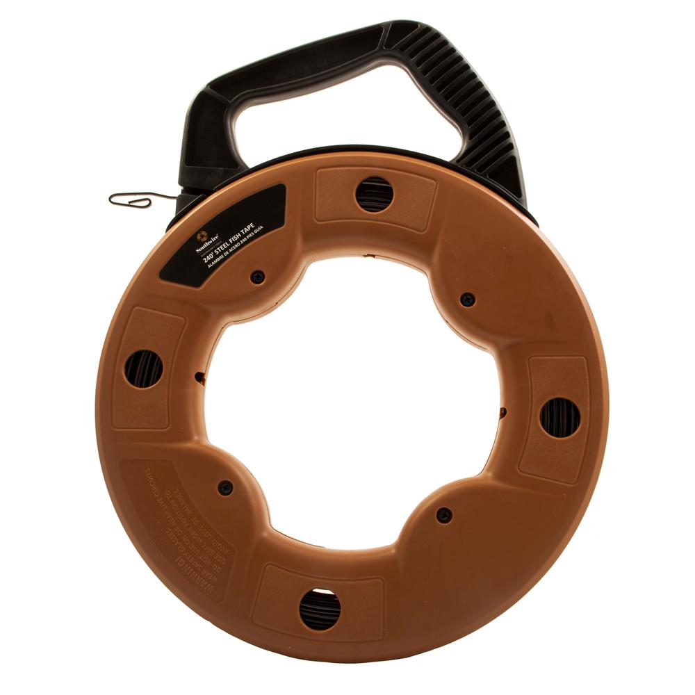 Southwire 1/8 in. x 240 ft. Steel Fish Tape58279840 The Home Depot