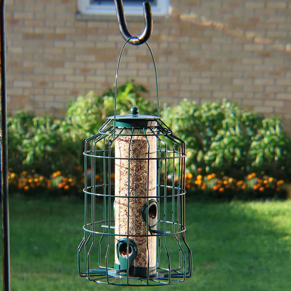 Sunnydaze Decor Squirrel Proof Steel Wild Bird Feeder Ecg 579