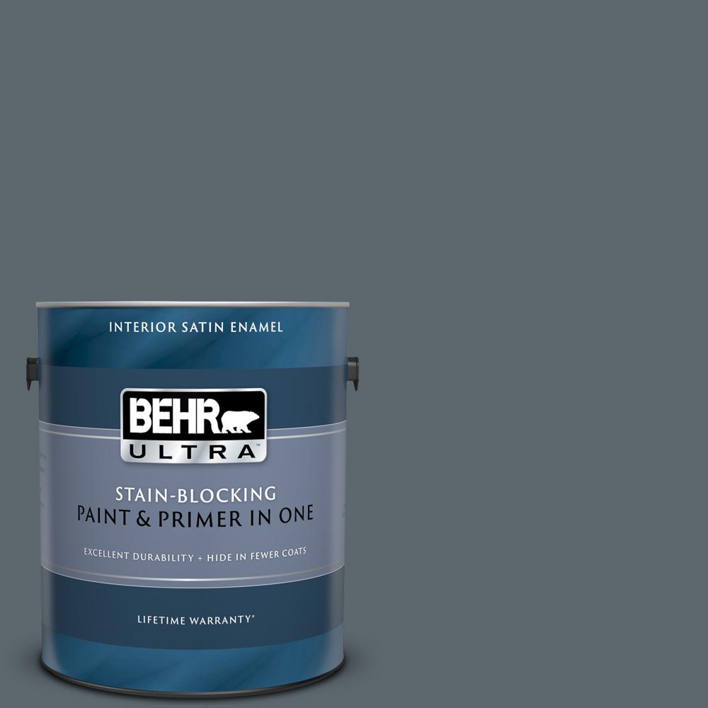 1 gal. #PPU25-20 Le Luxe Satin Enamel Interior Paint and Primer in One
