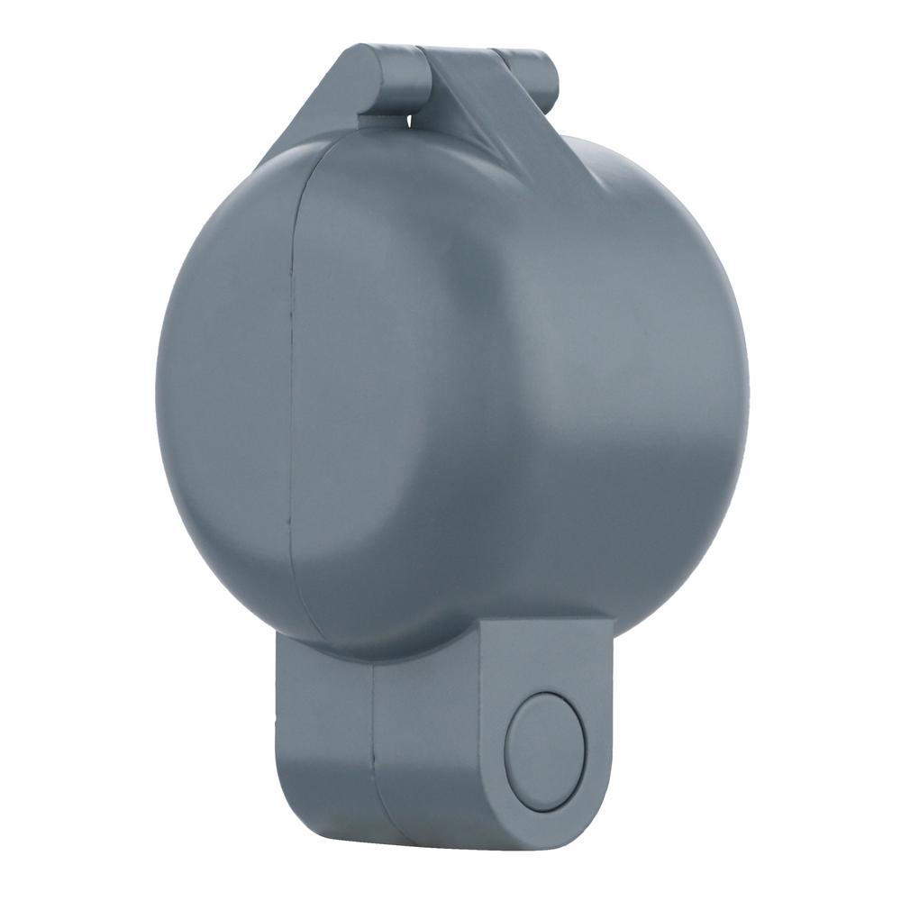 Prime Line Diecast Gray Painted Knob Lock Out S 4180 The Home