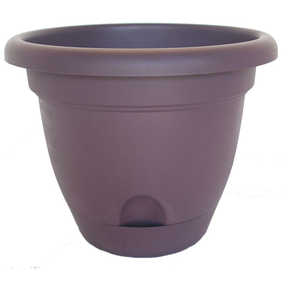 Indoor Attached Saucer Large Plant Pots Planters The Home 16 X 14 25 Exotica Lucca Plastic Self Watering Planter