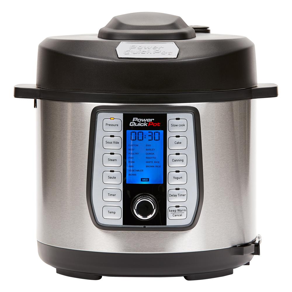 Power Quick Pot MultiCooker Quick Pot Pressure Cooker 6 Quart PQP6