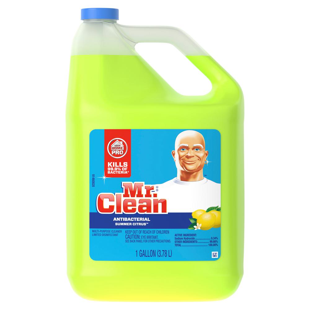 Mr. Clean 128 oz. MultiSurfaces Antibacterial Liquid Cleaner Summer