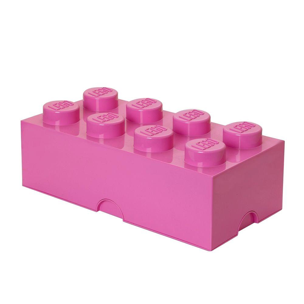 pink lego storage