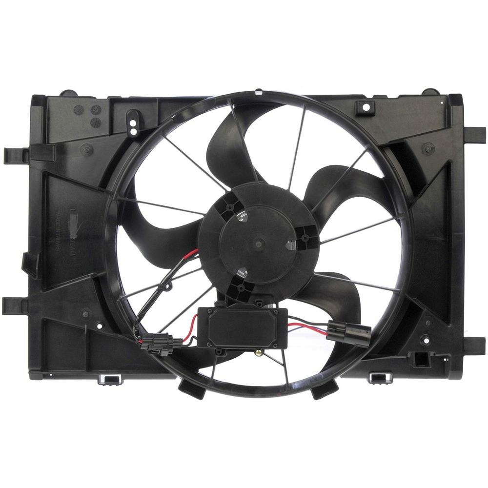 oe solutions radiator fan assembly with controller 621 445 the home depot the home depot