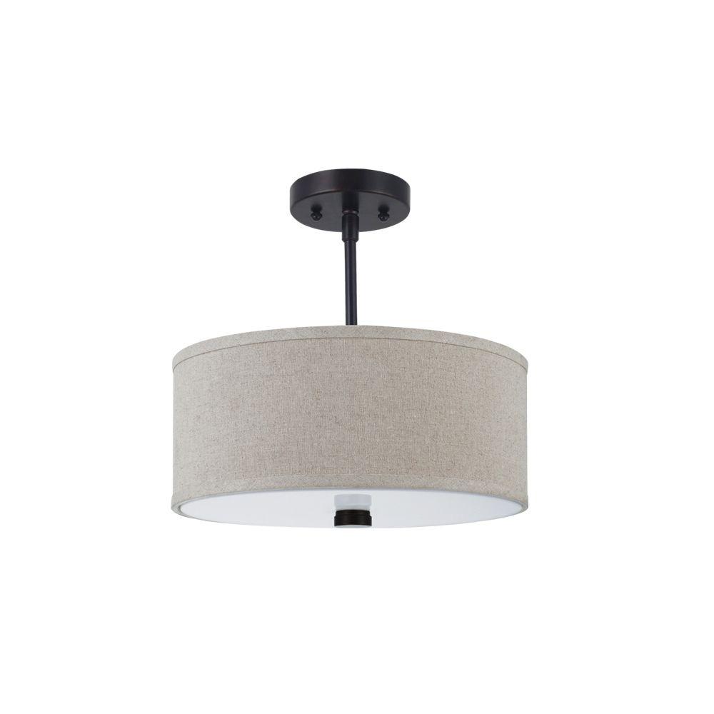 Sienna flush ceiling light