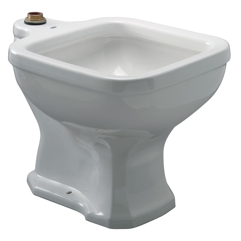 Zurn 20.5 in. x 27 in. Vitreous China Single Hole Service Sink in White