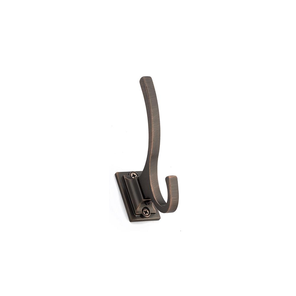 Nystrom 5 in. (127 mm) Brushed OilRubbed Bronze Decorative Hook