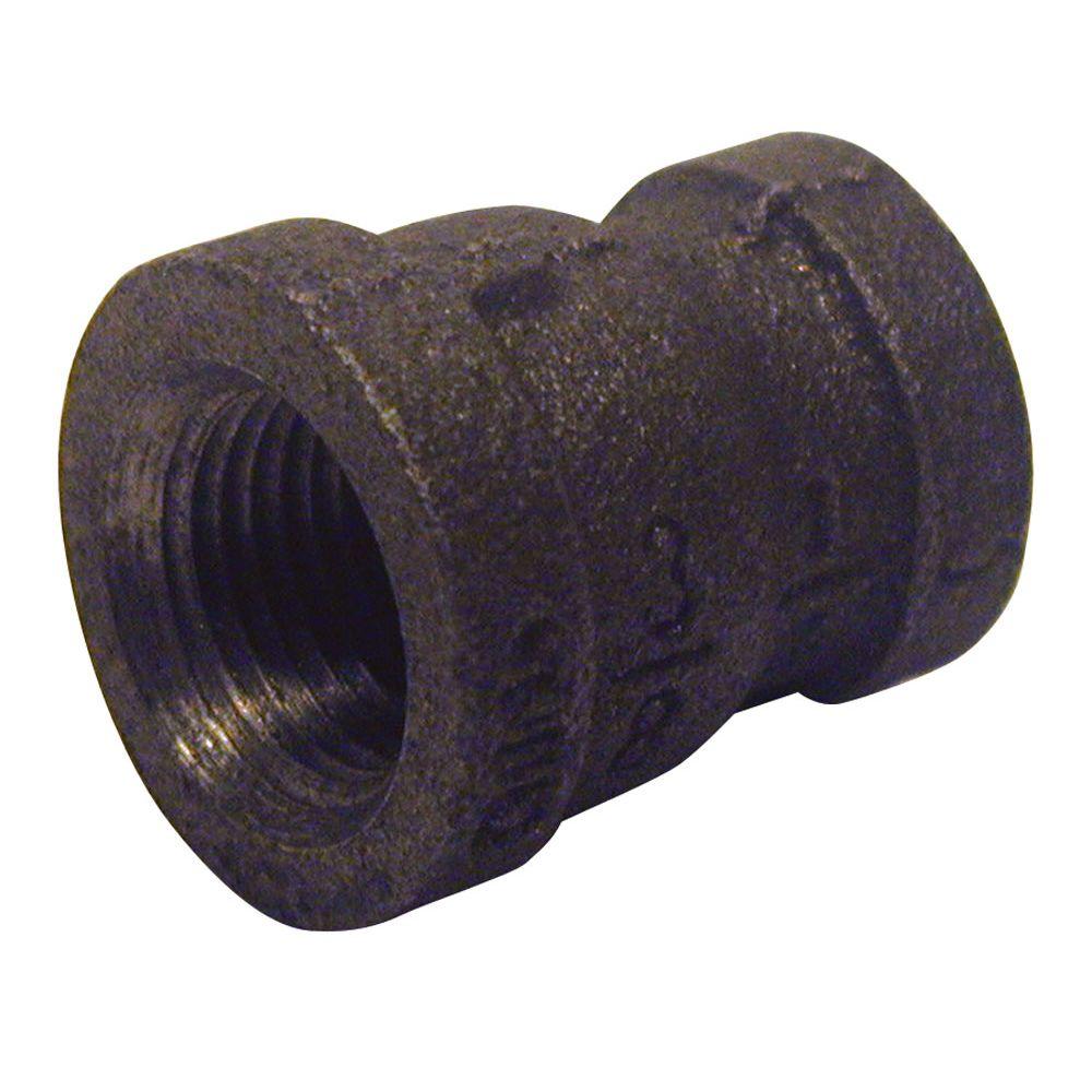 1/2 in. Black Malleable Iron FPT x FPT Coupling521203HN The Home Depot